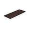 Hastings Home Oversized Bathroom Rug Memory Foam Bath Mat Textured Stripes with Non-Slip Absorbent Runner, Brown 493160OYF - alternate 2